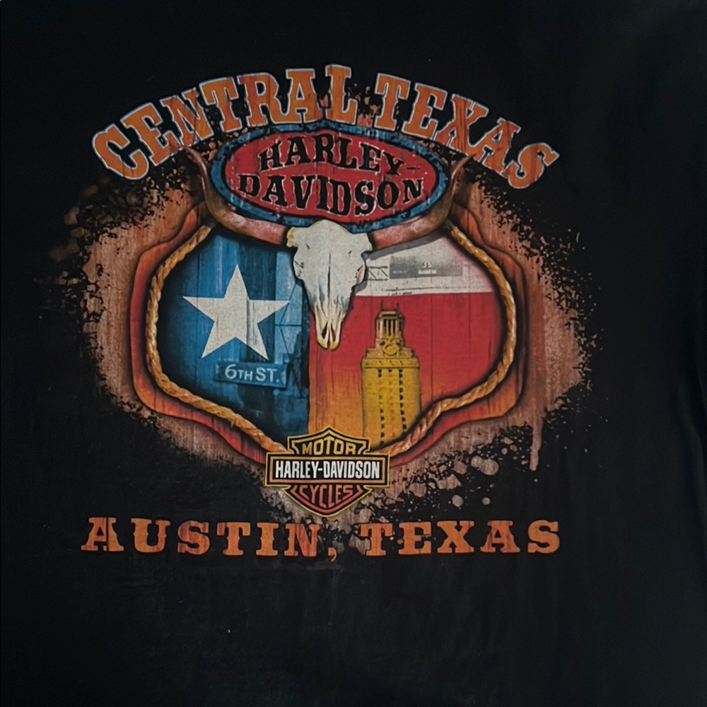 Harley-Davidson Central Texas Graphic Tee